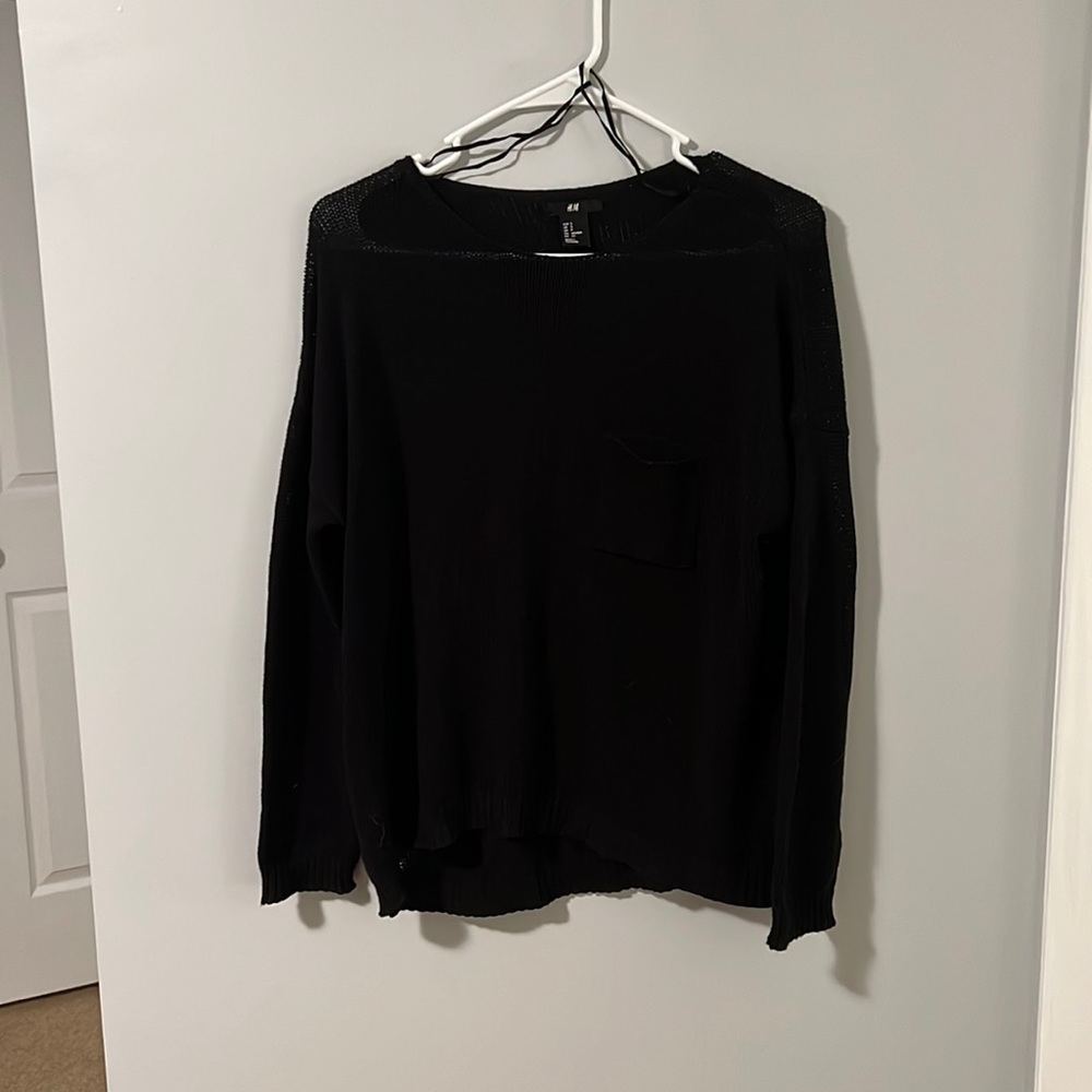 Black sweater